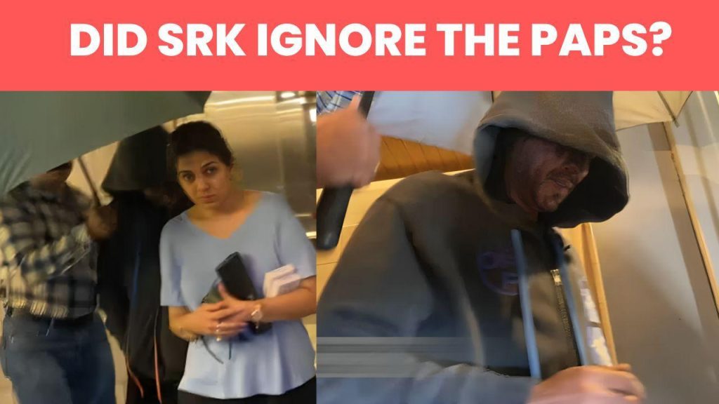 Dunki star Shah Rukh Khan looks annoyed as he gets clicked with manager Pooja Dadlani [Watch]