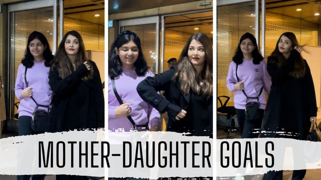 Aishwarya Rai Bachchan glows radiantly amidst split rumours; returns to Mumbai with daughter Aaradhya [Watch]