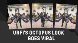 Urfi Javed SHOCKS fans with her octopus-inspired outfit, video goes viral  [Watch]